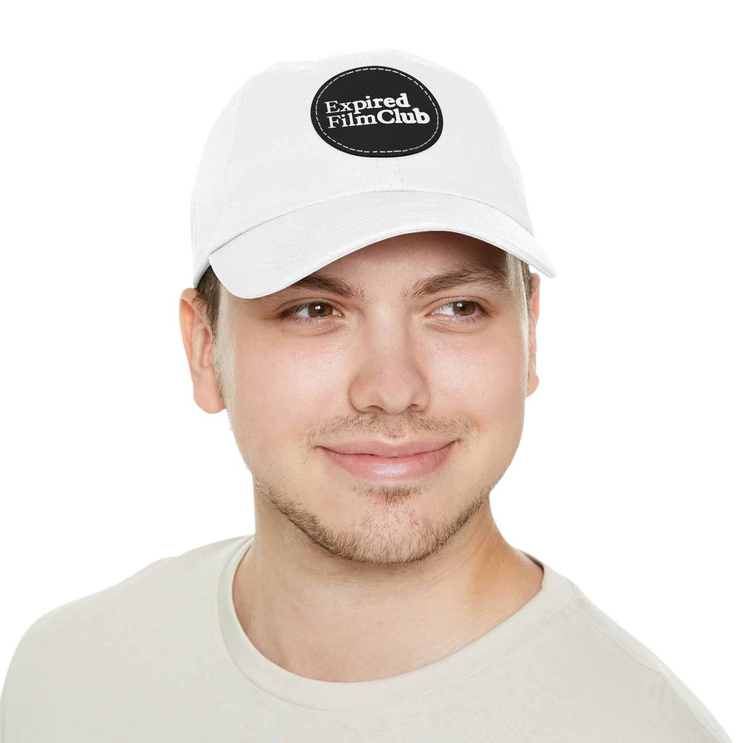 Expired Film Club Logo Hat - Leather Patch (Round)