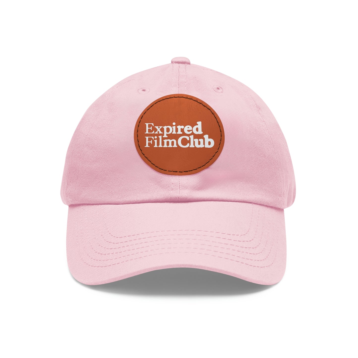 Expired Film Club Logo Hat - Leather Patch (Round)
