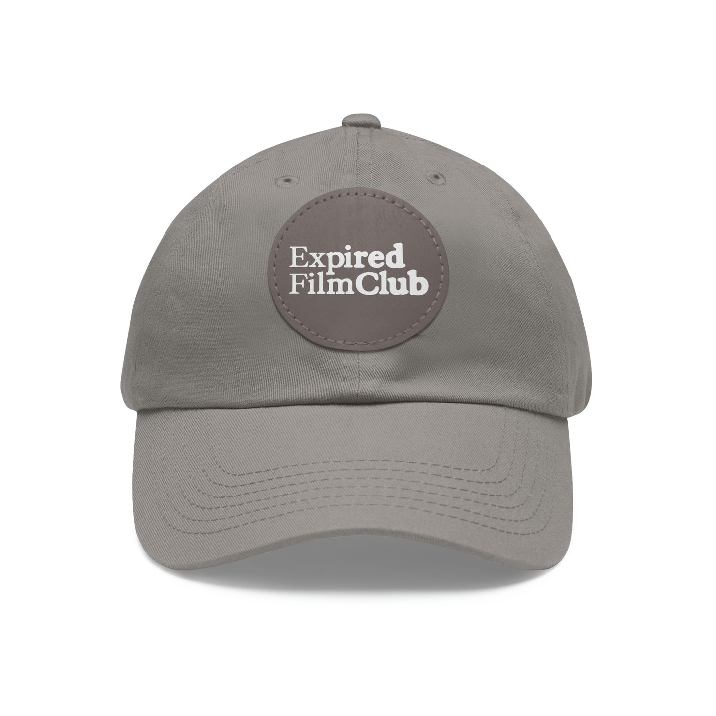 Expired Film Club Logo Hat - Leather Patch (Round)