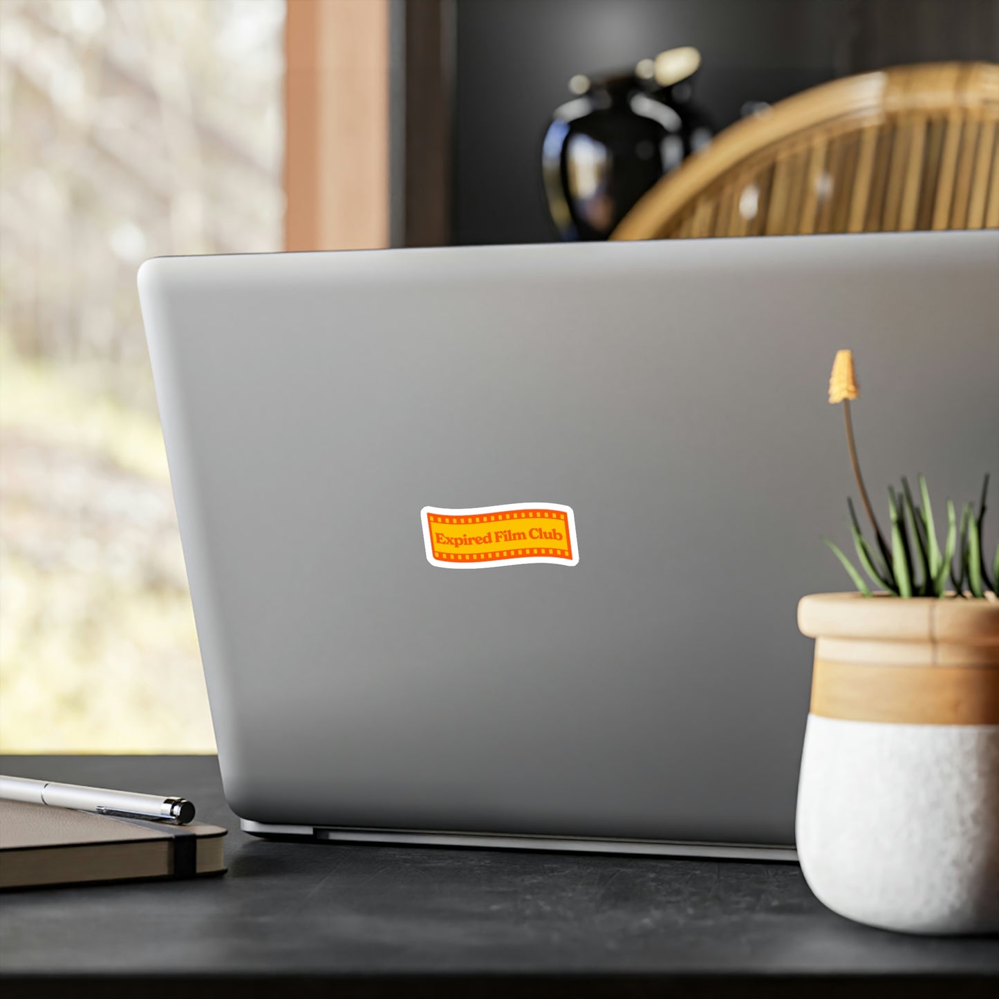 Film Photography Vinyl Sticker - Expired Film Club Vintage Logo