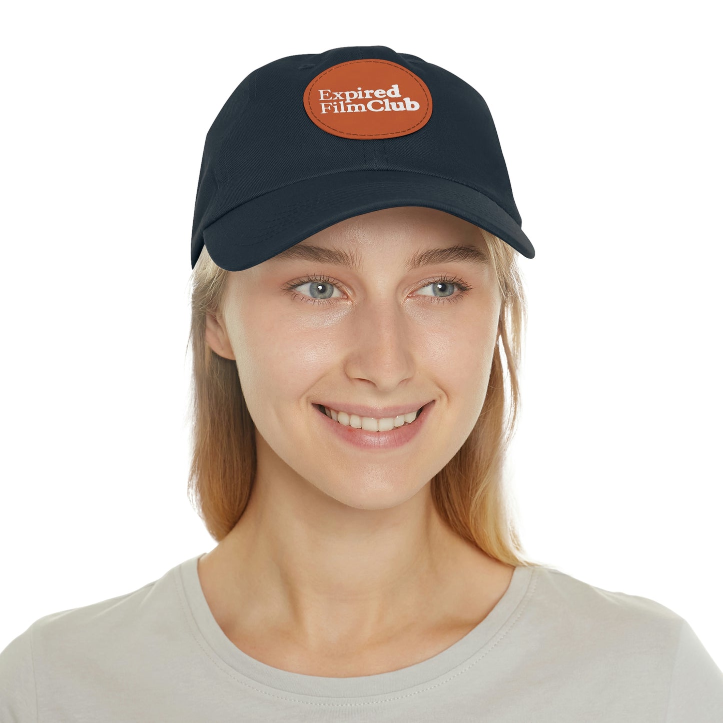 Expired Film Club Logo Hat - Leather Patch (Round)