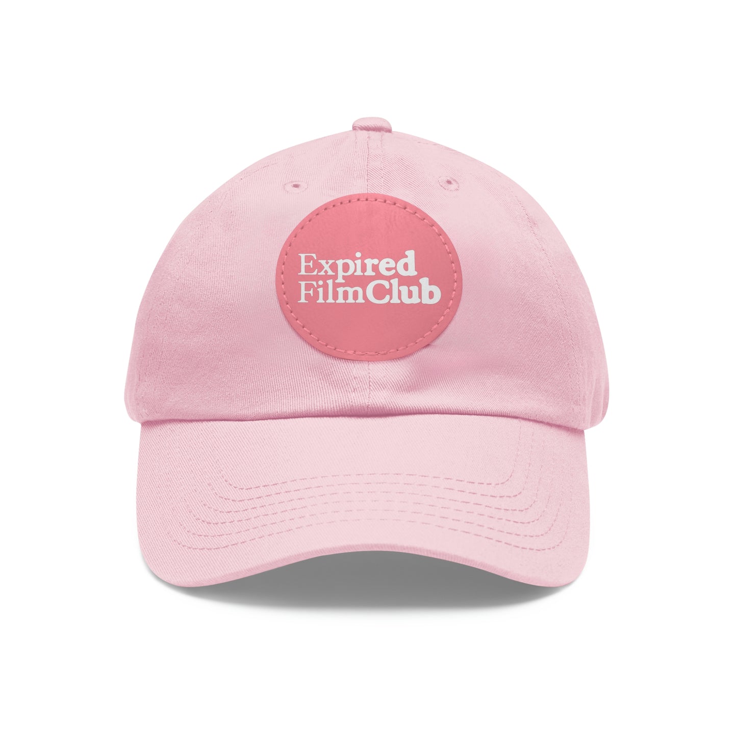 Expired Film Club Logo Hat - Leather Patch (Round)