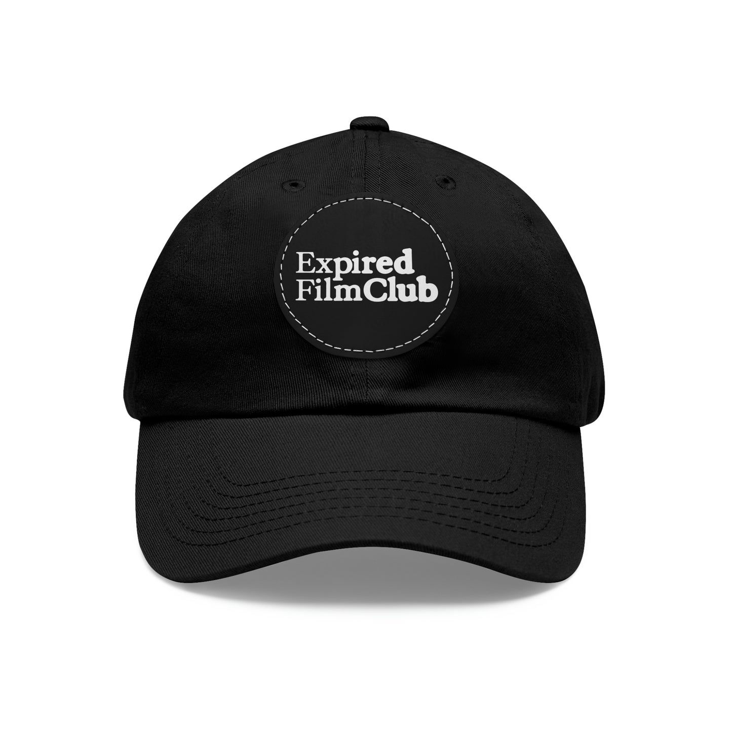 Expired Film Club Logo Hat - Leather Patch (Round)