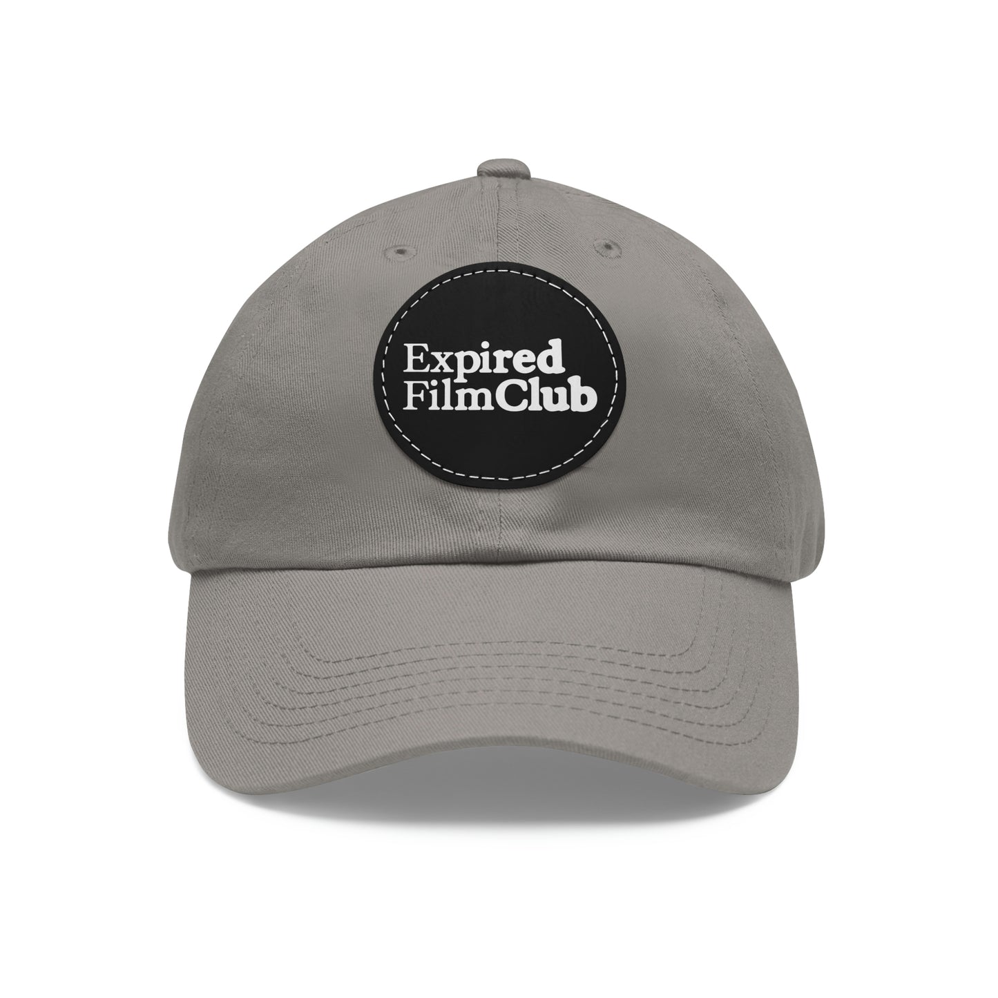 Expired Film Club Logo Hat - Leather Patch (Round)