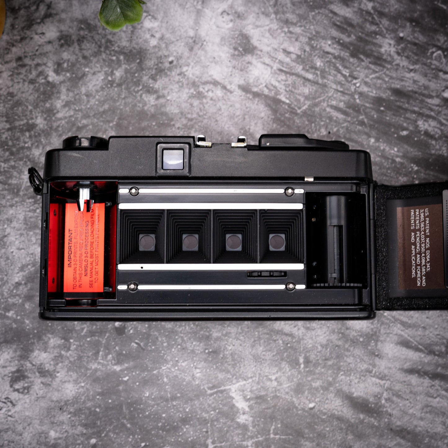 35mm Film Point & Shoot Camera Kit | Nimslo 3D + Roll Of Expired Film, Canon Flash