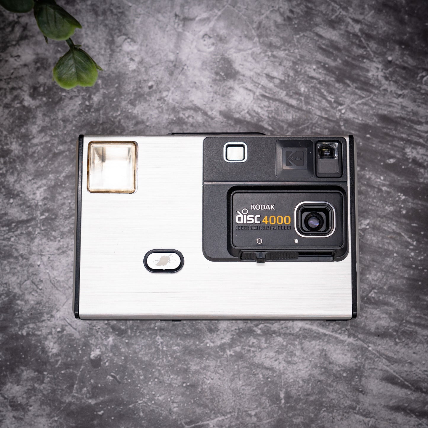 Disc Film Camera | Kodak Disc 4000 + Expired Disc Film, Original Leather Case