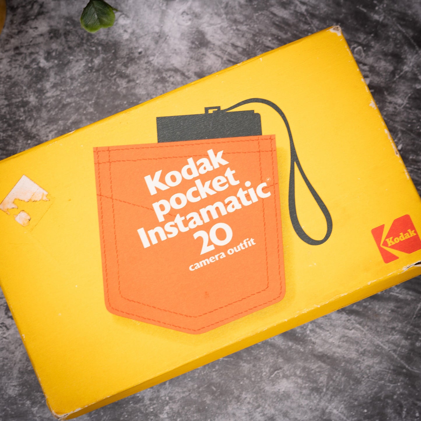 Vintage Film Camera Kit | Kodak Instamatic Pocket 20 + Roll Of Expired Film, Original Box
