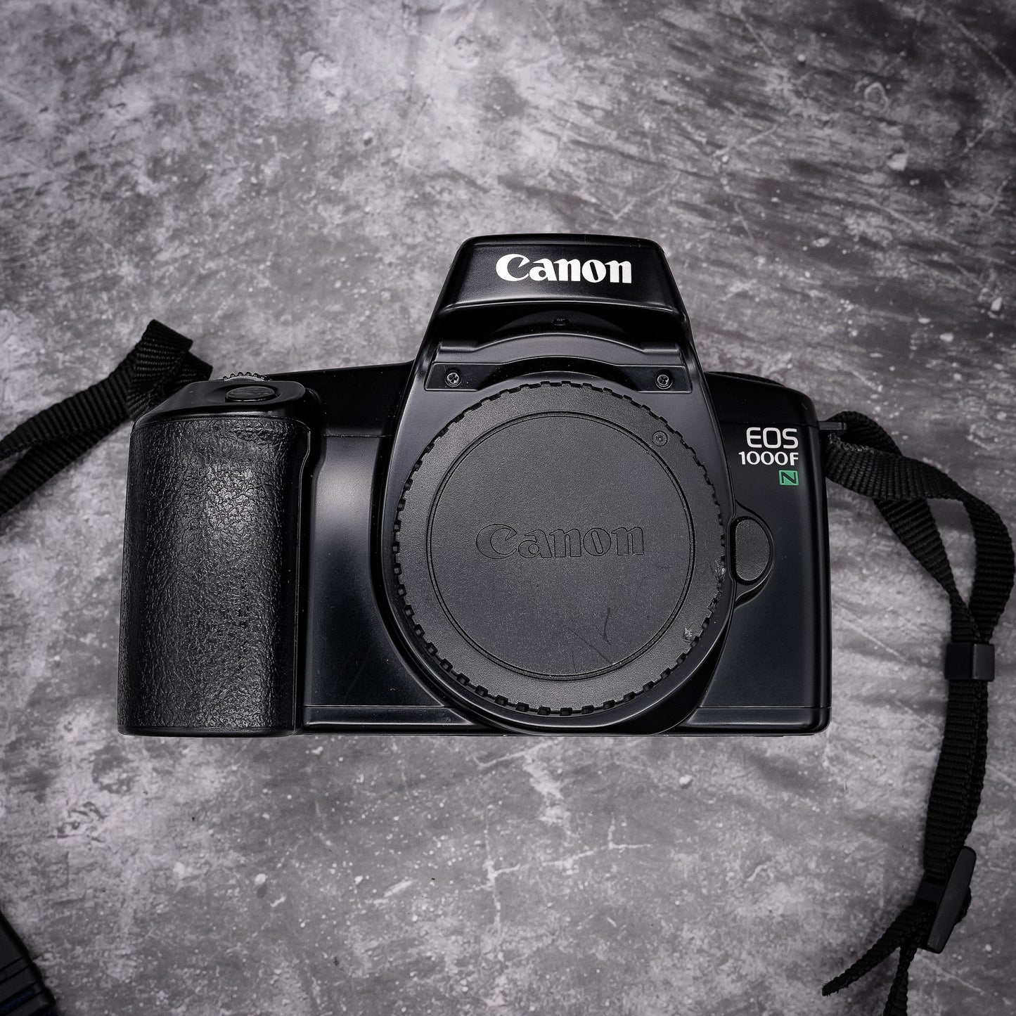 35mm Film Camera Kit | Canon EOS 1000FN Body Only, Roll Of Expired Film, Strap