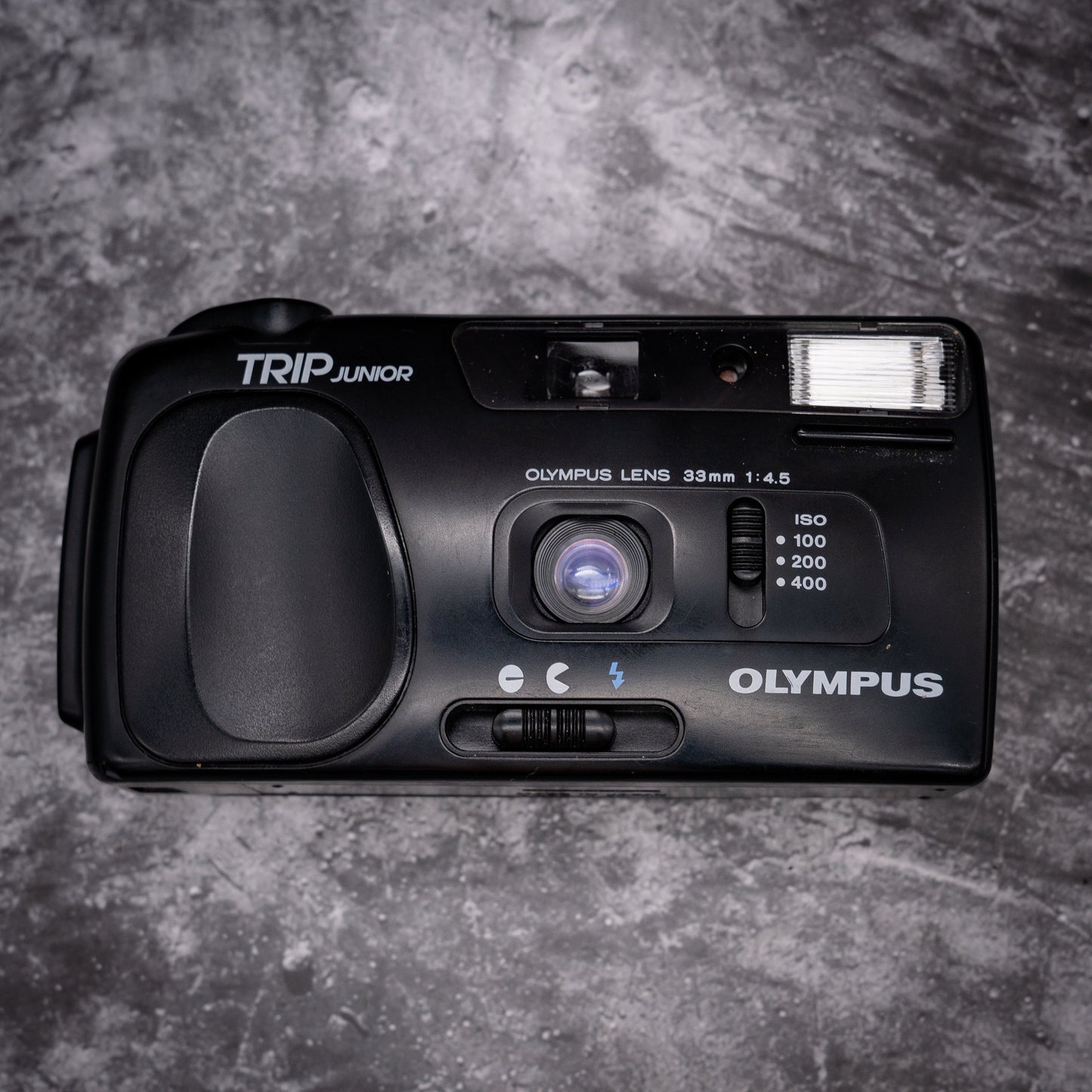 35mm Point & Shoot Film Camera Kit | Olympus Trip Junior + Roll Of Expired Film