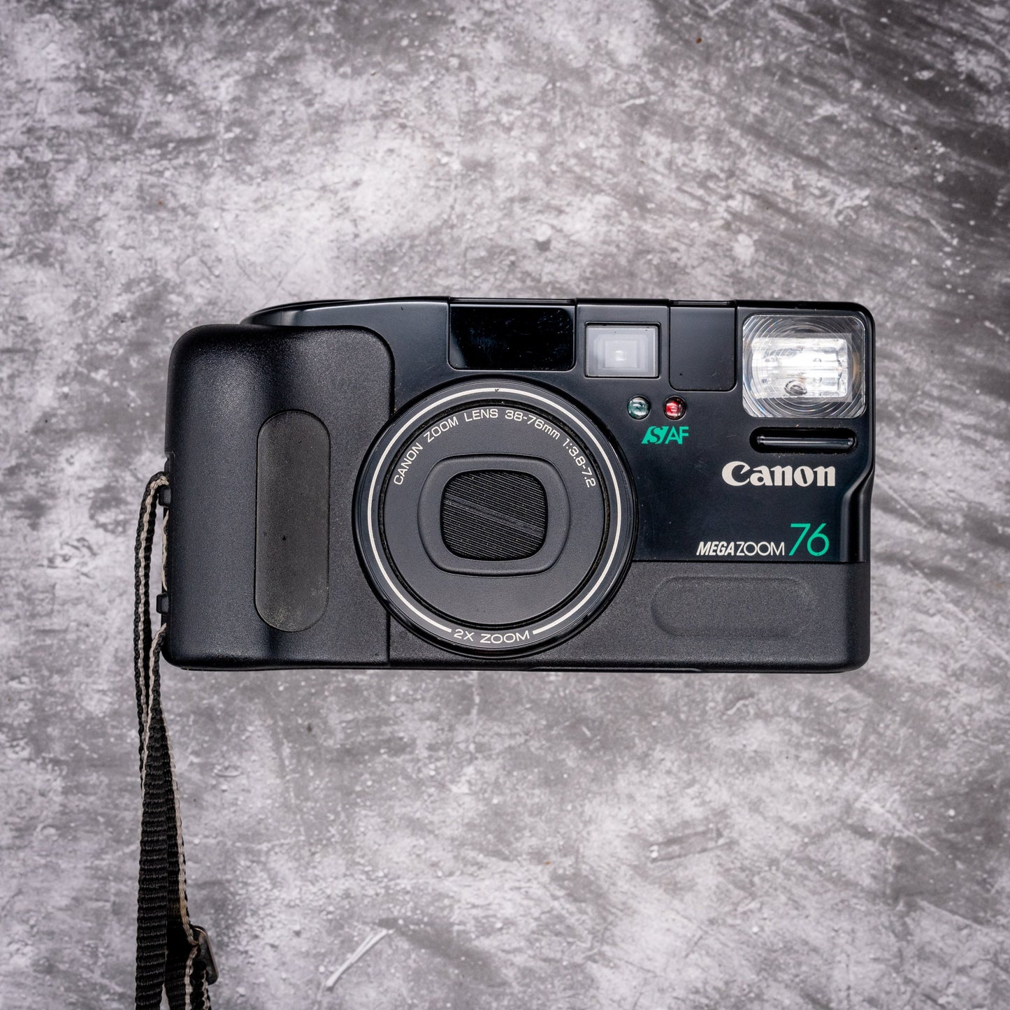35mm Point & Shoot Film Camera Kit | Canon Megazoom 76 + Roll Of Expired Film, Carry Case