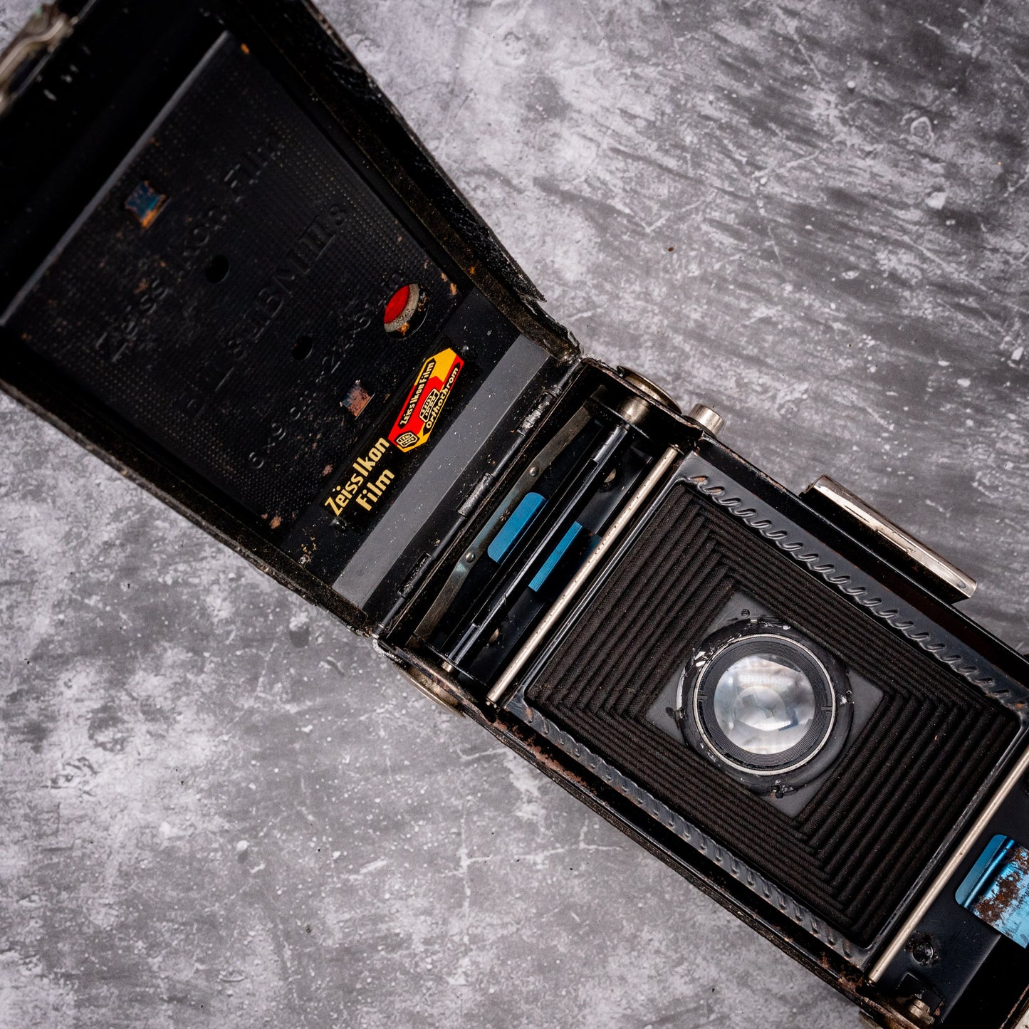 Medium Format Film Camera Kit | Zeiss Ikon Nettar 512/2 + Roll Of Expired Film