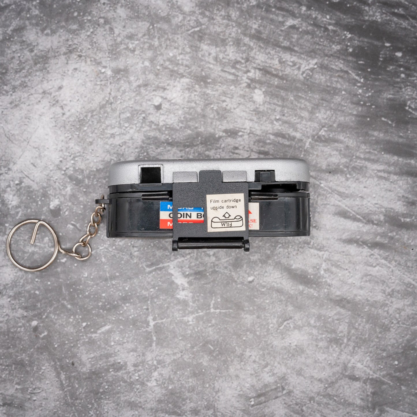 Micro 110 Film Camera | Manada RX110 Keychain/Coin Box Camera + Roll Of Expired Film,