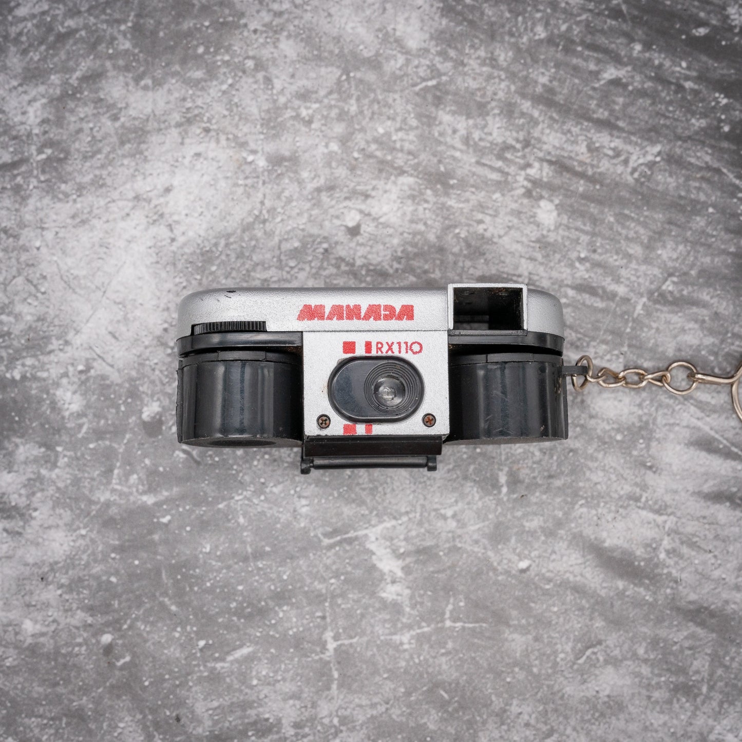 Micro 110 Film Camera | Manada RX110 Keychain/Coin Box Camera + Roll Of Expired Film,