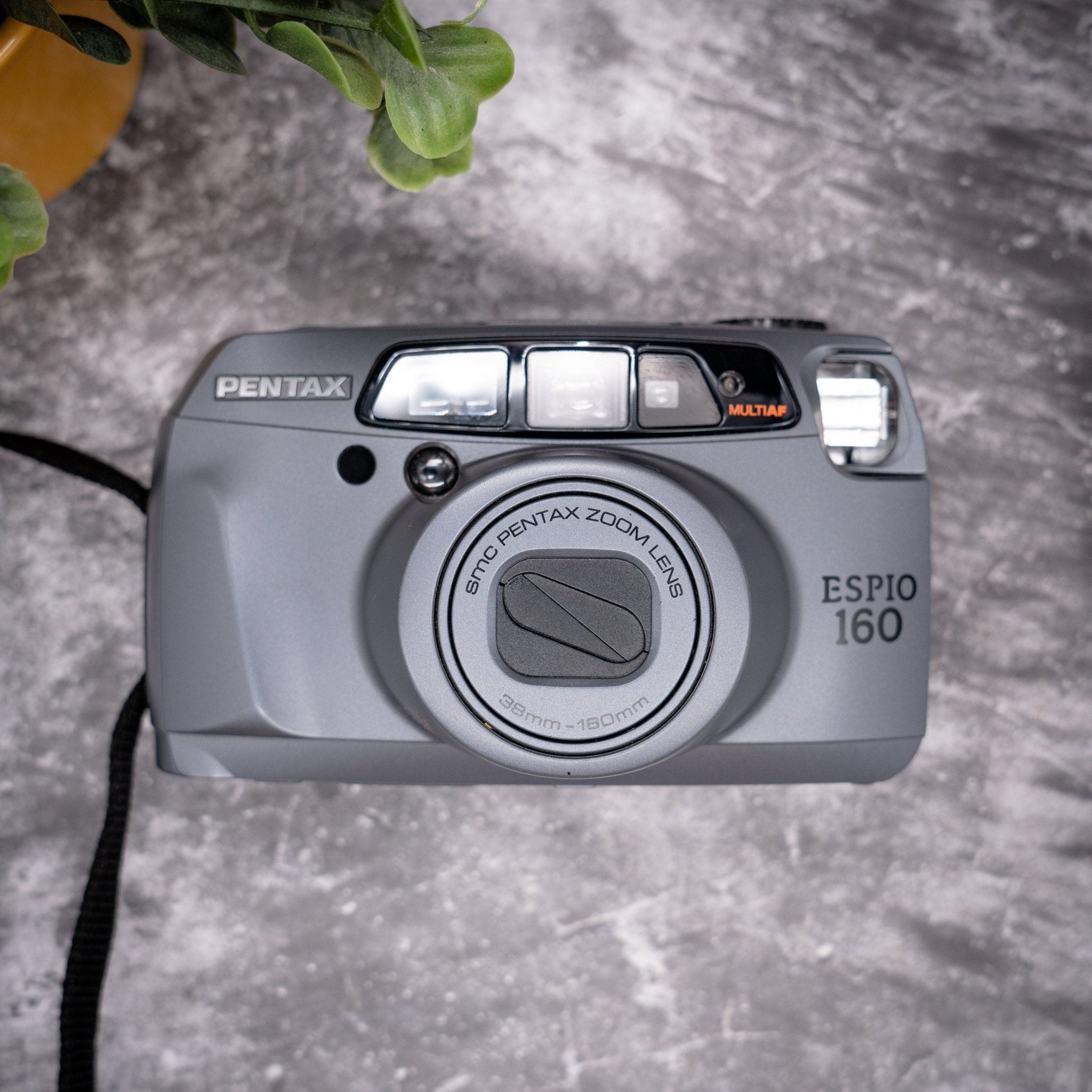 35mm Point & Shoot Film Camera Kit Pentax Espio 160 + Roll Of Expire