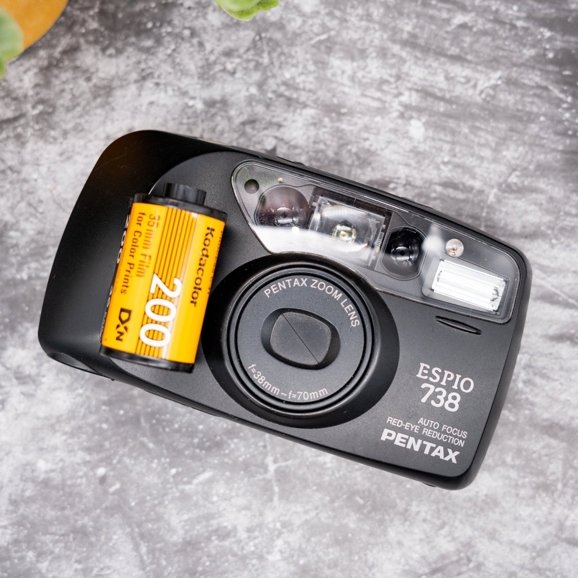 35mm Point & Shoot Film Camera Kit | Pentax Espio 738 + Roll Of Expired Film - Expired Film Club