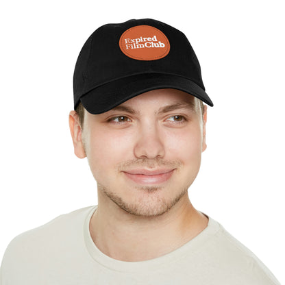 Expired Film Club Logo Hat - Leather Patch (Round)