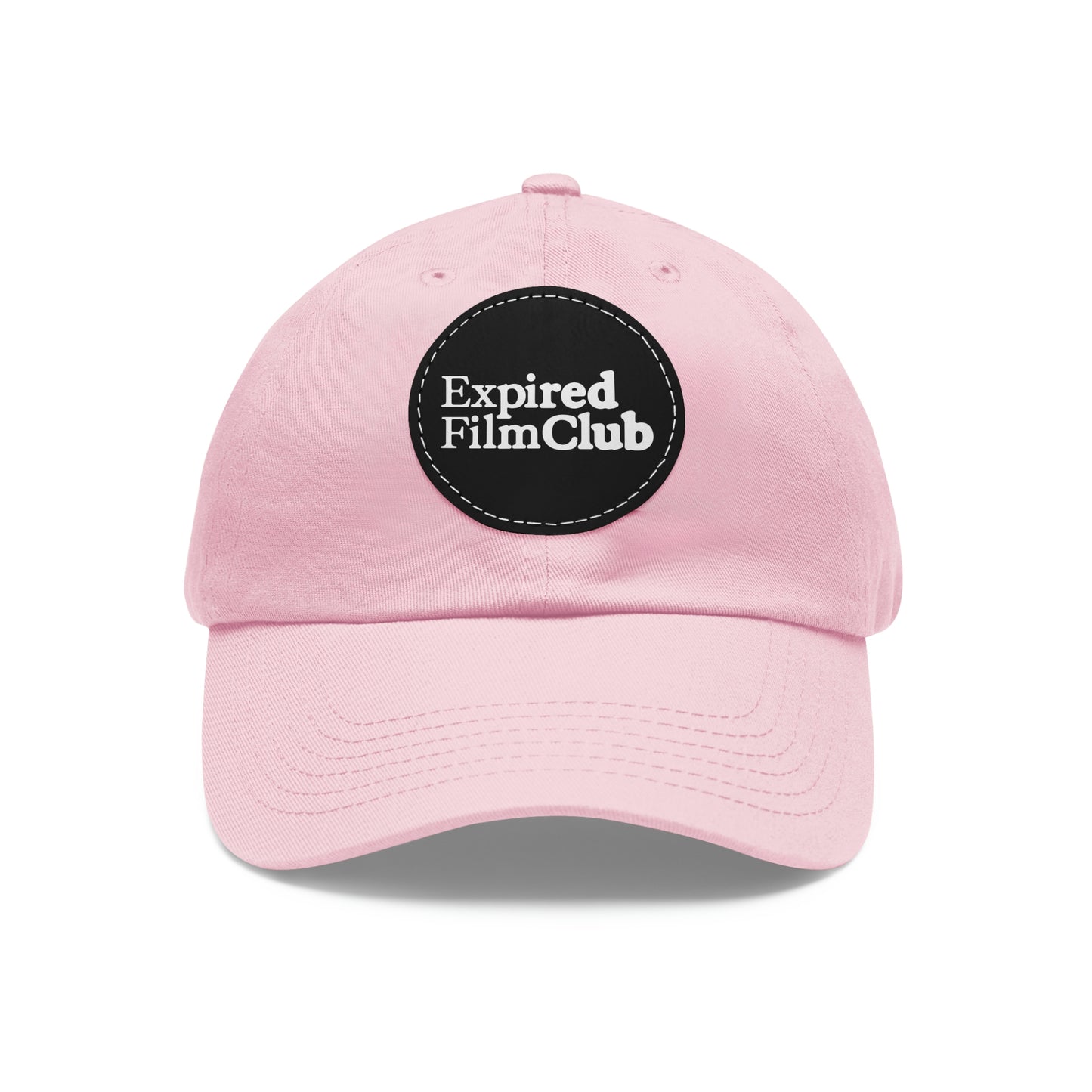 Expired Film Club Logo Hat - Leather Patch (Round)