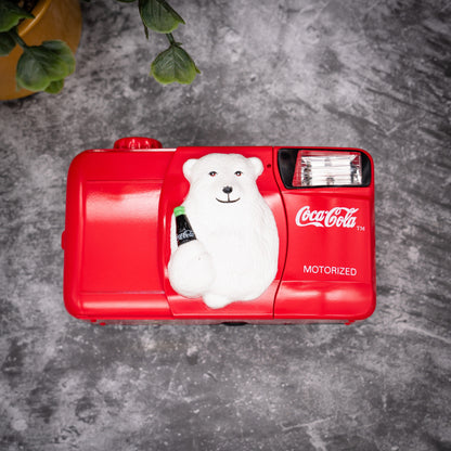 35mm Point & Shoot Camera Kit | Coke Year 2000 Collector Camera + Presentation box, Original Case, Roll Of Expired Film