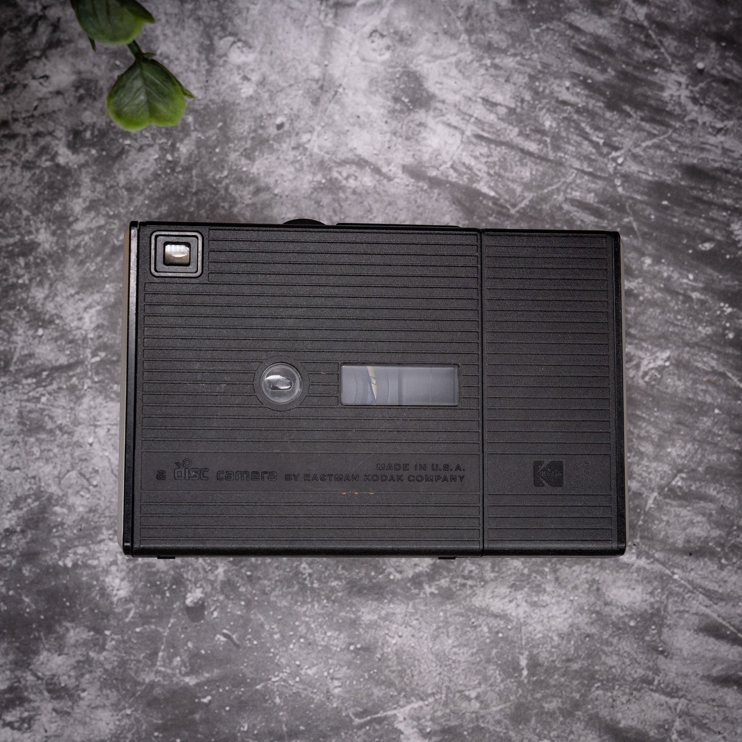 Disc Film Camera | Kodak Disc 4000 + Expired Disc Film, Original Leather Case