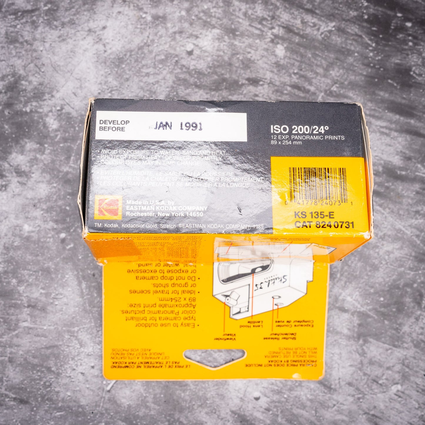 35mm Expired Disposable Camera | Kodak Stretch 35