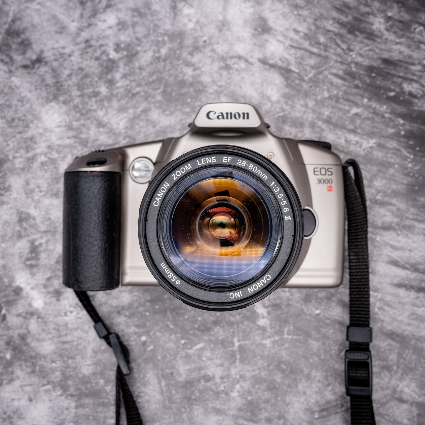 35mm Film Camera Kit | Canon EOS 3000N + 28-80mm Lens, Roll Of Expired Film
