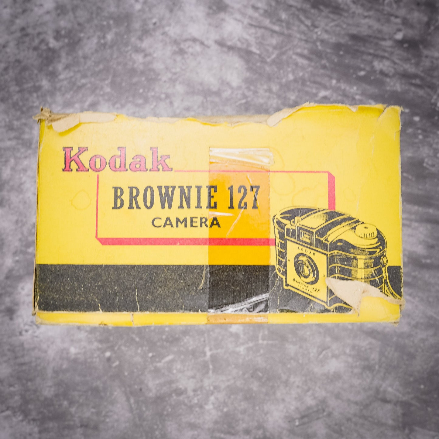 Vintage Film Camera Kit | Kodak Brownie 127 + Original Box